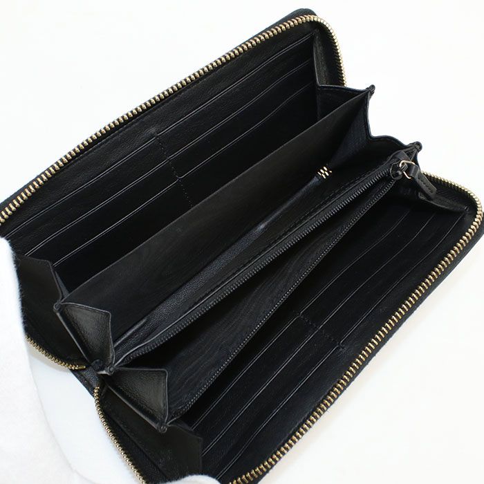 Gucci Zip Around Wallet 658839 Long Wallet Round Zipper Leather Unisex