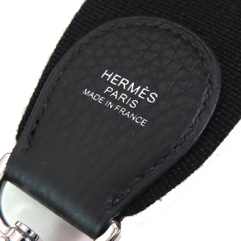 Hermes H056277ck89 Evelyn 3PM 29 Taurillon Clemence Silver Hardware Shoulder