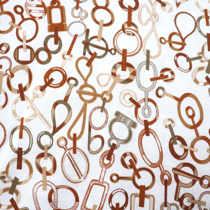 Hermes 2023 3h4624dr Do Re Boucles Do Re Boucles 100% Cotton Crew Neck Short