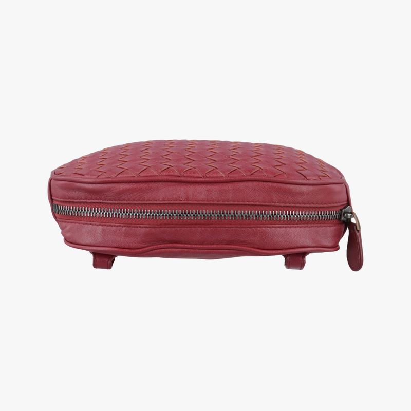 Bottega Veneta Intrecciato Burgundy Lambskin B07806689y