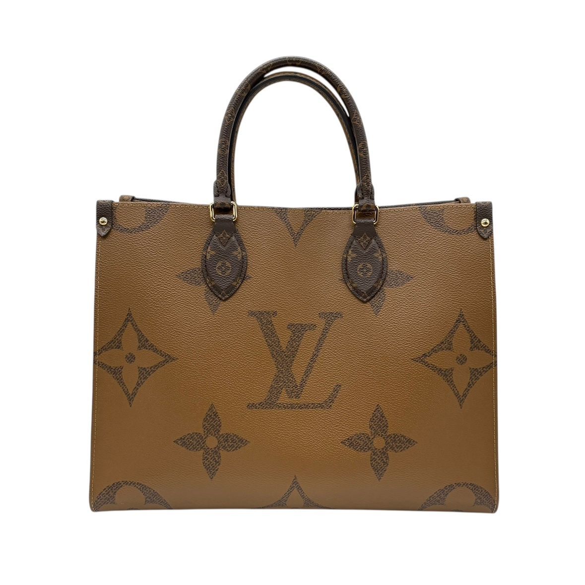 Louis Vuitton On The Go MM Tote Bag Shoulder Bag M45321 LV Monogram