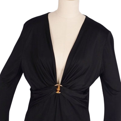 Gucci Dress Long Sleeves Long Sleeves Bamboo Rayon