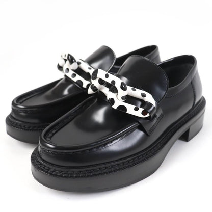 Louis Vuitton Yayoi Kusama Academy Line Leather Loafer Black 34.5 Storage With