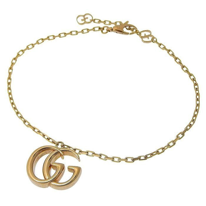 Gucci GG Marmont Bracelet 18K Yellow Gold 750 17 cm