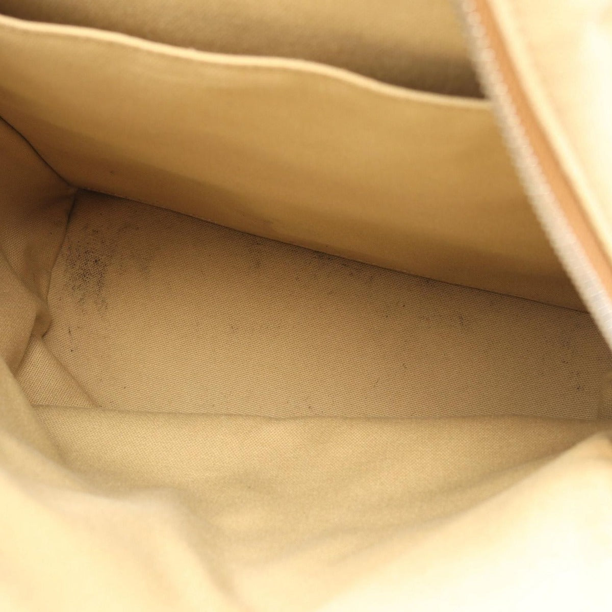 Loewe Backpack Round Beige Canvas Leather — view 5