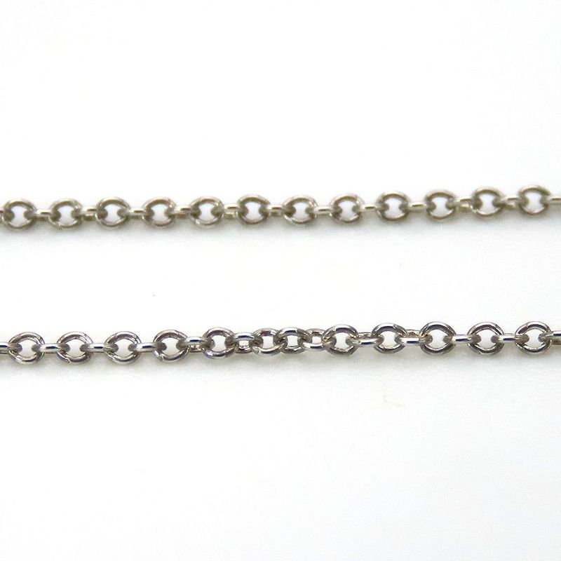 Tiffany & Co Necklace Interlocking Circle 1837 Silver 925 Approx 4.4g Silver