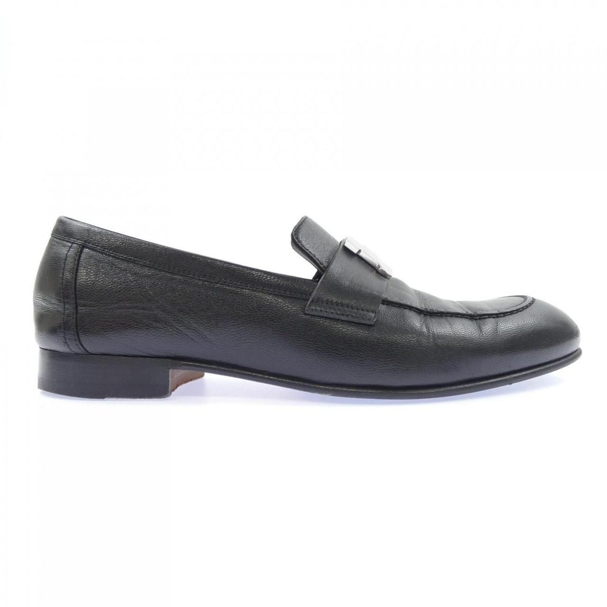 Hermes Paris Shoes Loafers Black