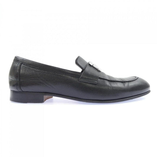 Hermes Paris Shoes Loafers Black