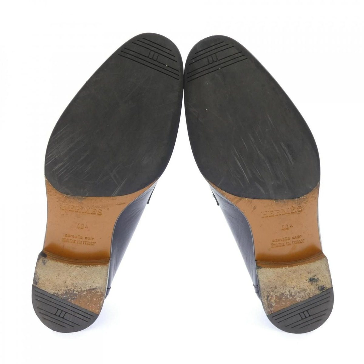 Hermes Paris Shoes Loafers Black — view 4