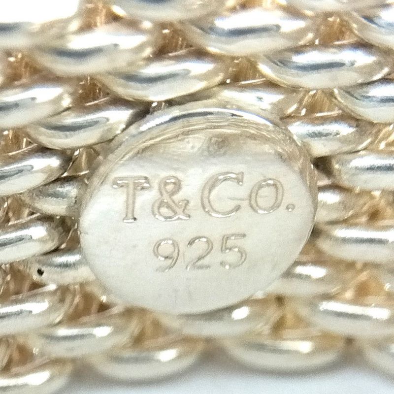 Tiffany & Co Tiffany & Co Somerset Ring Approx 9 Sv925 83g Silver Mesh