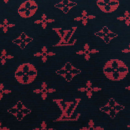 Louis Vuitton 20AW Jacquard Sleeveless Mini Dress In Monogram Dress Black Red