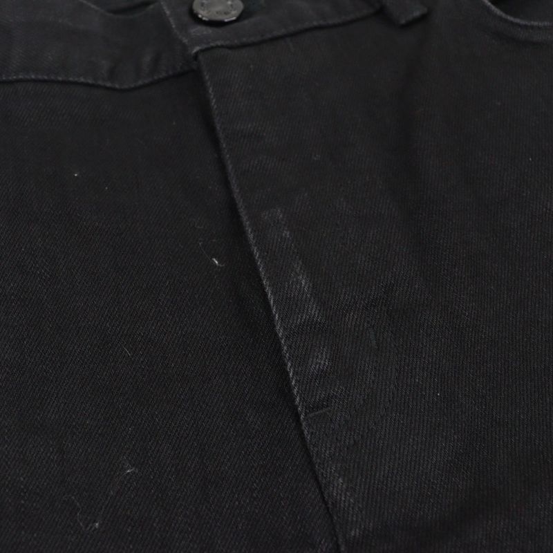 Louis Vuitton 24SS Hid70w Slim Stretch Denim Pants Cotton With Logo Button