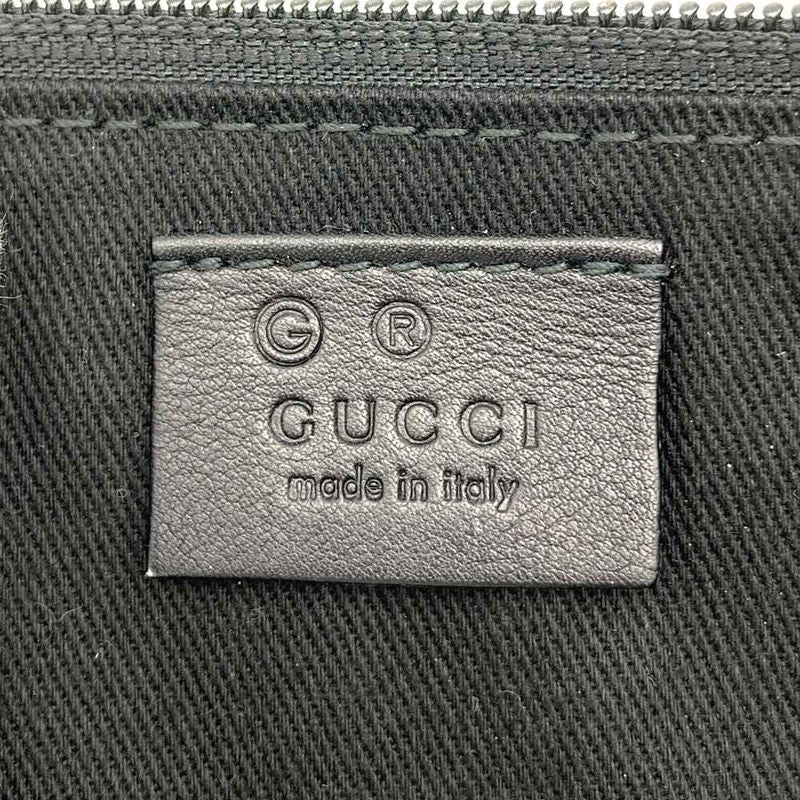 [gucci 250001 Handbag Pouch Accessory Pouch Lizard Shape Push Black Simple