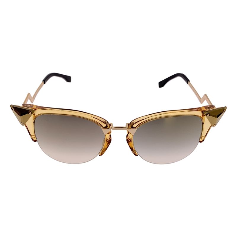 Fendi Ff0041 S Gradient Eyewear Sunglasses | 52□20 | Gold | Women's