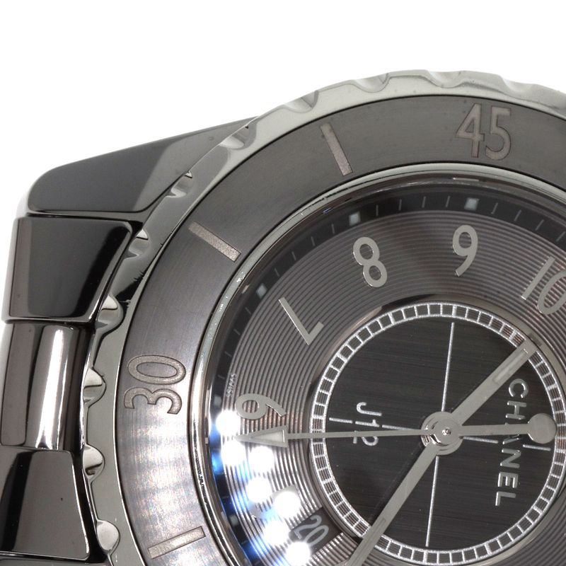 Chanel H2978 J12 33mm (130in) Chromatic Watch Titanium/ceramic Ladies