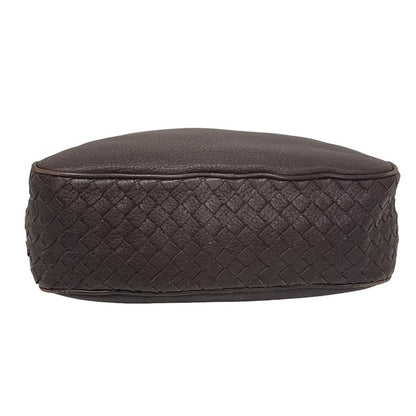 Bottega Veneta Shoulder Bag - Dark Brown Leather