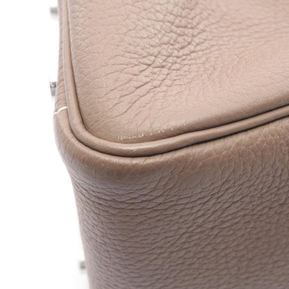 Hermes Shoulder Bag Lindy 30 Etoupe Leather — view 8