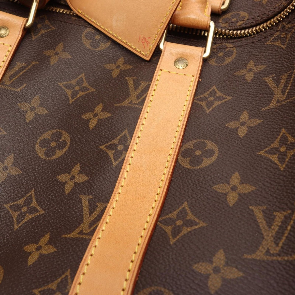 Louis Vuitton Boston Bag Keepall 45 Canvas Leather — view 14