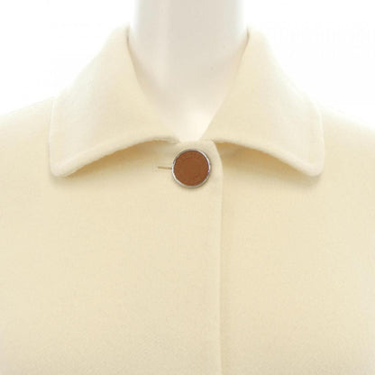Hermes Clou de Selle Lambskin Button Double Face Long Vest — view 5