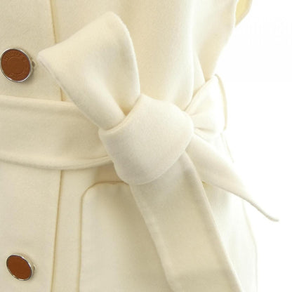 Hermes Clou de Selle Lambskin Button Double Face Long Vest — view 7