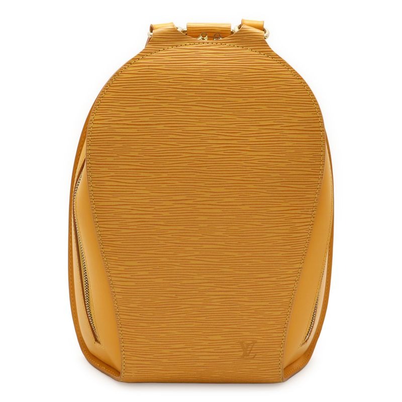 Louis Vuitton Epi Mabillon Rucksack Sac Shoulder Bag Backpack Leather Tassili
