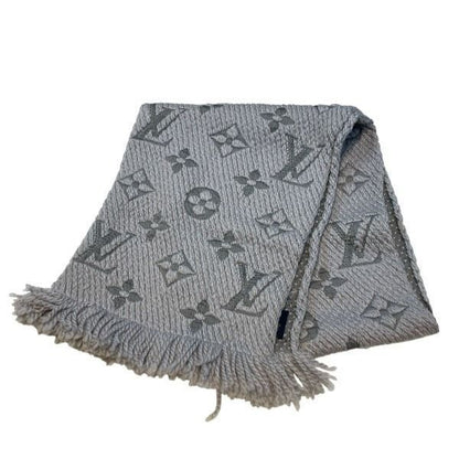 Louis Vuitton Logomania Scarf Silk Wool