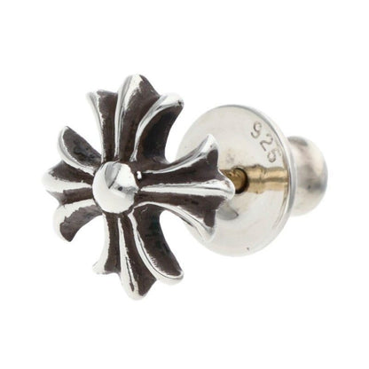 Chrome Hearts No2 CH Pls CH Plus Stud Silver Earrings