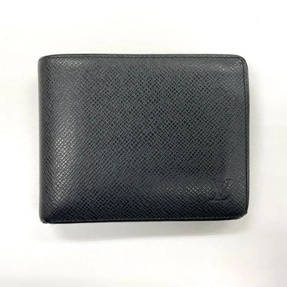 Louis Vuitton Taiga Portefeuille Florine Ardoise Compact Wallet Folded