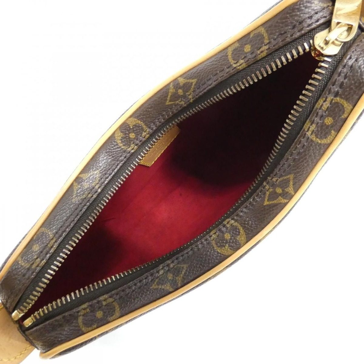 Louis Vuitton Monogram Pochette Croissant Shoulder Bag — view 6