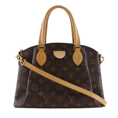 Louis Vuitton Rivoli PM 2-Way Shoulder Monogram Canvas Brown Handbag