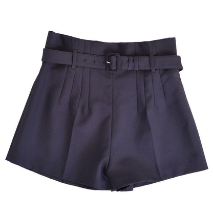 Prada Pants Shorts Wool Mohair Bow
