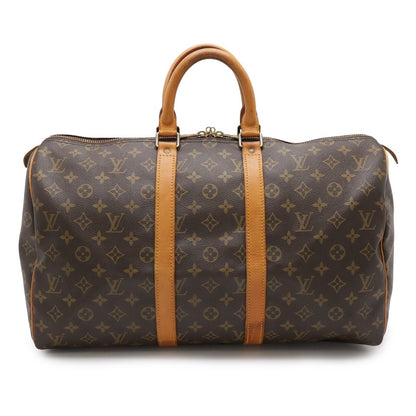 Louis Vuitton Monogram Keepall 45 Boston Bag Travel Purse