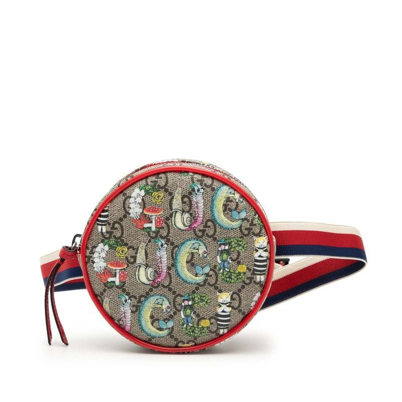 Gucci Yuko Higuchi Children's GG Supreme Waist Bag Pochette Beige