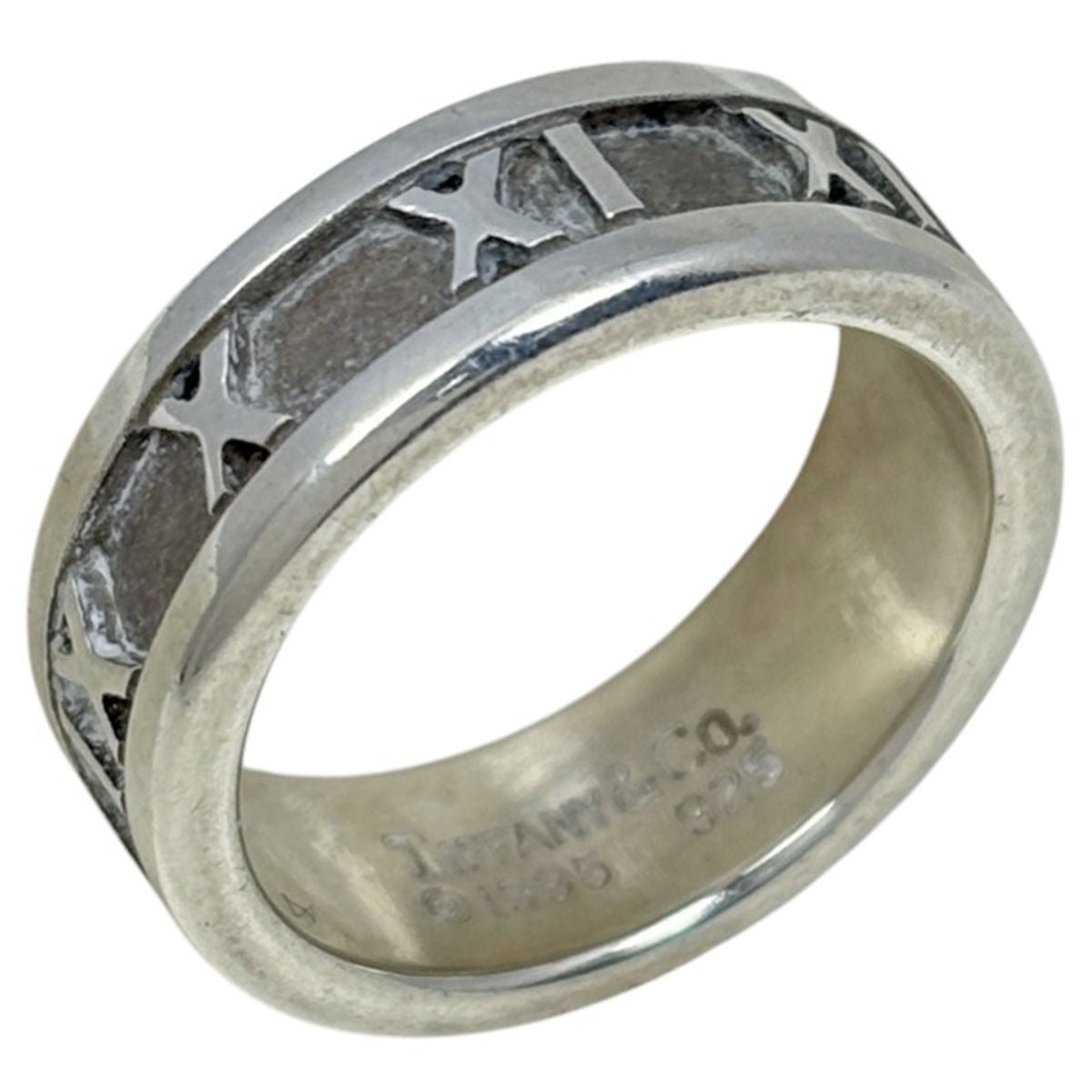 Tiffany & Co. Atlas Ring Silver
