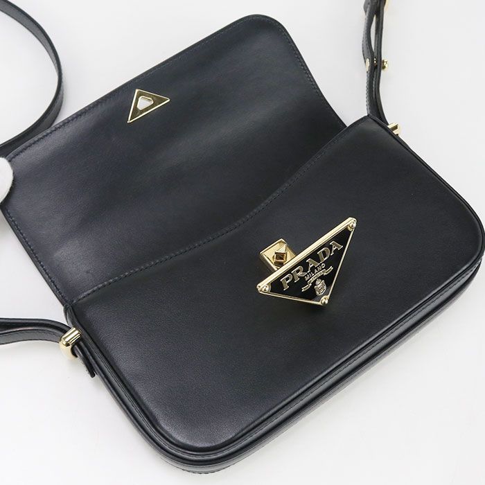 Prada 1bd339 ASK F0002 Shoulder Bag Leather Women