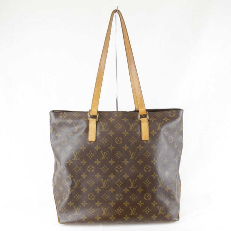 Louis Vuitton M51151/du0015 Monogram Cabas Mezzo Tote Bag Monogram Canvas