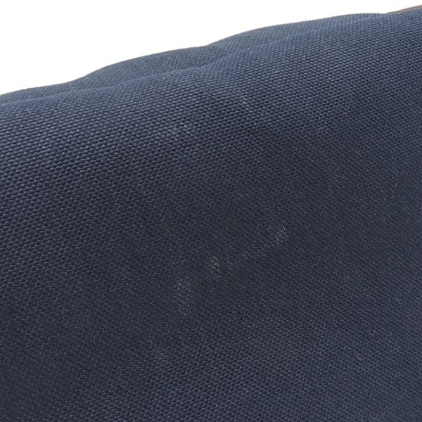 Hermes 2way Bag Sac de Pansage Groom Toile Chevron Navy and Orange Silver