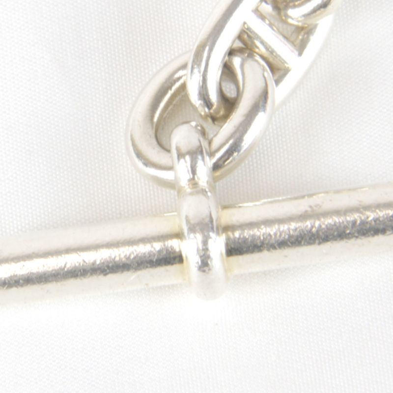 Hermes Chaine D'ancre MM Bracelet Silver 925 Silver Luxury High Brand
