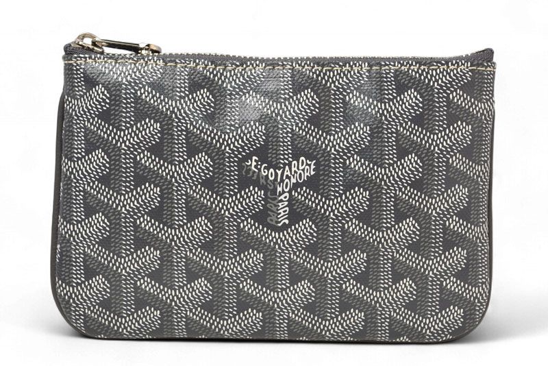 Goyard Pouch Multi Case Goyard Senat Mini Pouch Senat2minty01cl03p Gray Unused