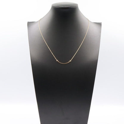 Tiffany & Co Necklace T Smile Small 41.5 18k Pink Gold — view 6