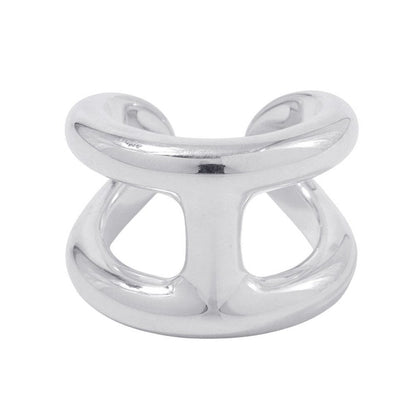 Hermes Ring Osmose GM Silver 53