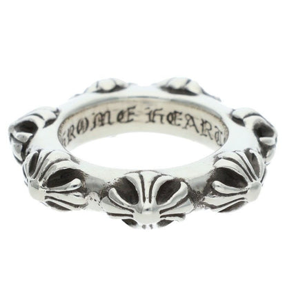 Chrome Hearts Cross Band Silver Ring