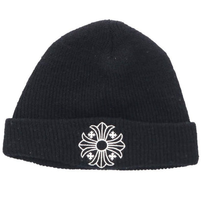 Chrome Hearts Wool Watch Cap CH Plus Embroidery Beanie Knit Hat