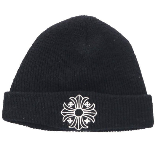 Chrome Hearts Wool Watch Cap CH Plus Embroidery Beanie Knit Hat