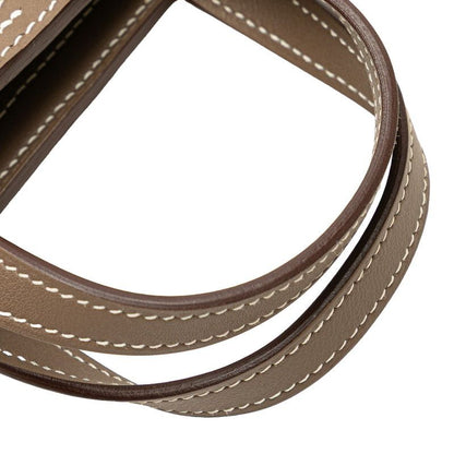 Hermes Arsan Mini Handbag Shoulder Bag 2WAY Etoupes Swift Women Hermes