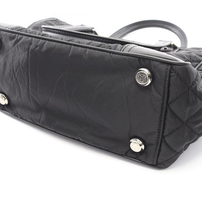 Chanel Tote Paris New York Klein Black Nylon Leather — view 10