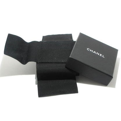 Chanel Earrings Gold X Pink Heart / Coco / Rhinestone / Hoop