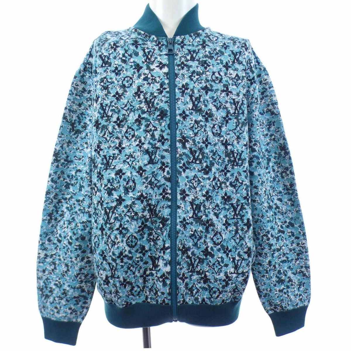 Louis Vuitton Graphic Cotton Knit Jacket
