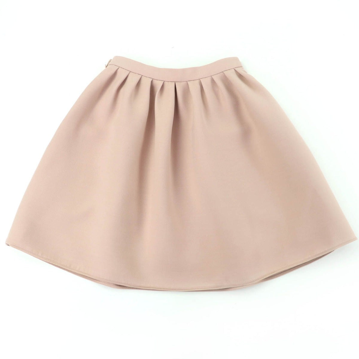 Dior Wool Silk Fuss Skirt Mini Pink 38 — view 2