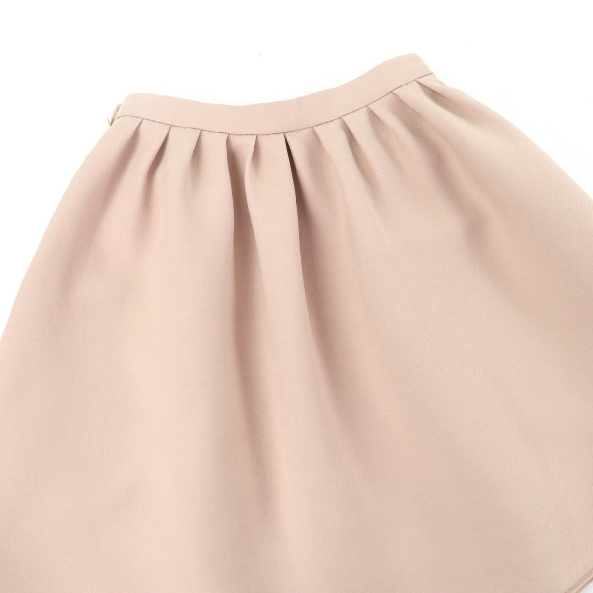 Dior Wool Silk Fuss Skirt Mini Pink 38 — view 5